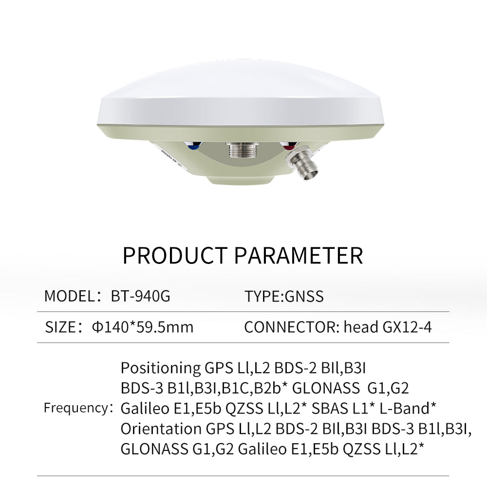 Beitian wireless data transmission module GNSS antenna GNSS receiver BT-940N 940U