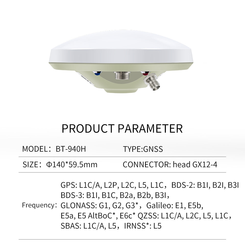 Beitian wireless data transmission module GNSS antenna GNSS receiver BT-940N 940U