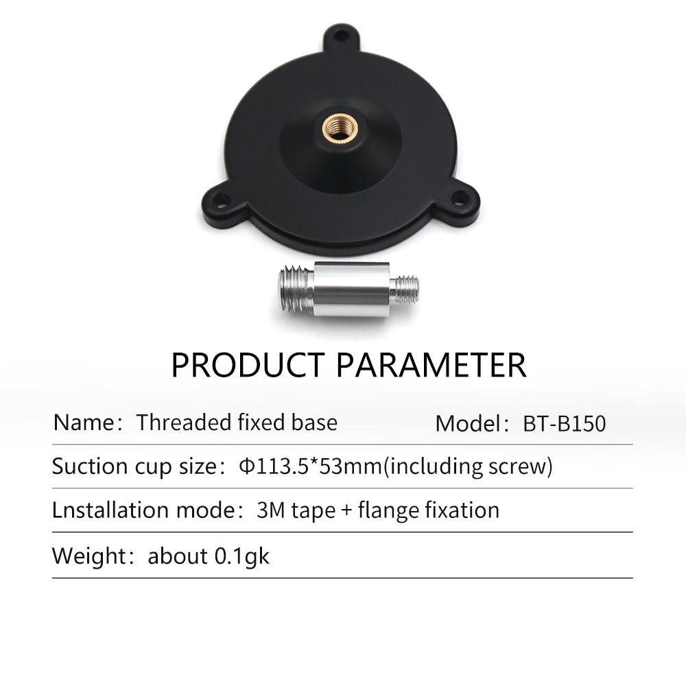 Beitian Metal GNSS Mouting Mushroom Head RTK Antenna Base GPS Magnetic Suction Cup Fixing Bracket BT-M90SD