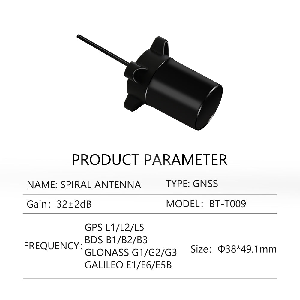 Beitian RTK Drone Lighting Show GPS BDS GLONASS GALILEO SMA-J GNSS  Helical Antenna Series