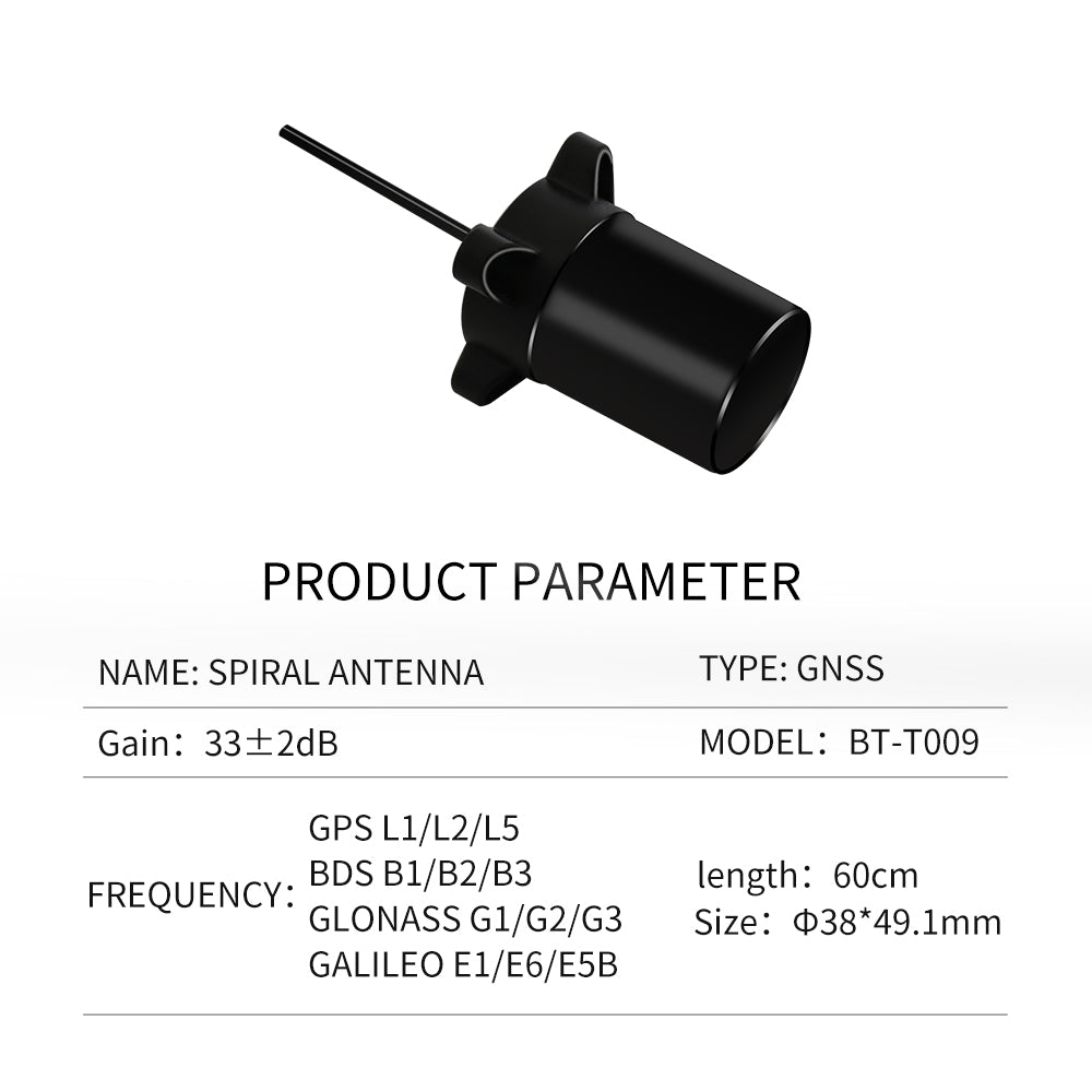 Beitian RTK Drone Lighting Show GPS BDS GLONASS GALILEO SMA-J GNSS  Helical Antenna Series