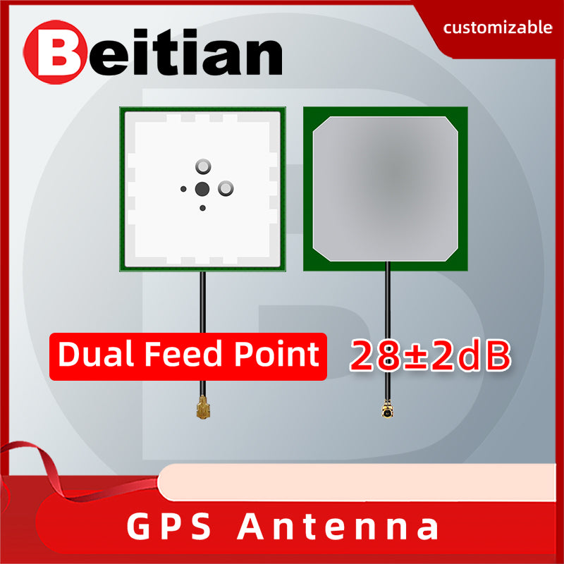Beitian High Gain GPS Positioning Dual Feed Point Built-in GNSS Antenna BT-3220