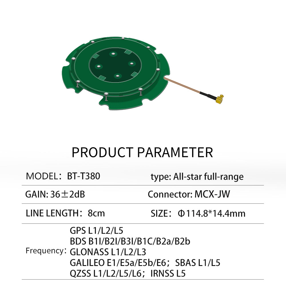 Beitian air medium GNSS built-in measurement antenna full-star full-frequency Beidou GPS mapping measurement