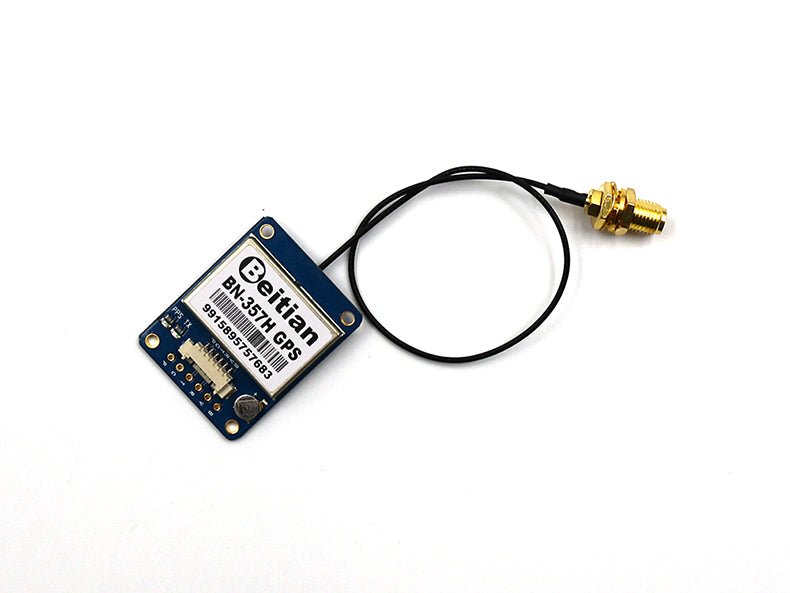 Beitian GLONASS GPS module + extra GLONASS GPS antenna TTL level 9600bps FLASH NMEA-0183 BN-357G 357P