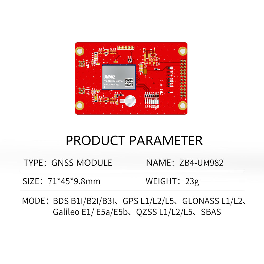 Beitian K823 module GNSS board  transfer board RTK positioning and orientation development board can be customized