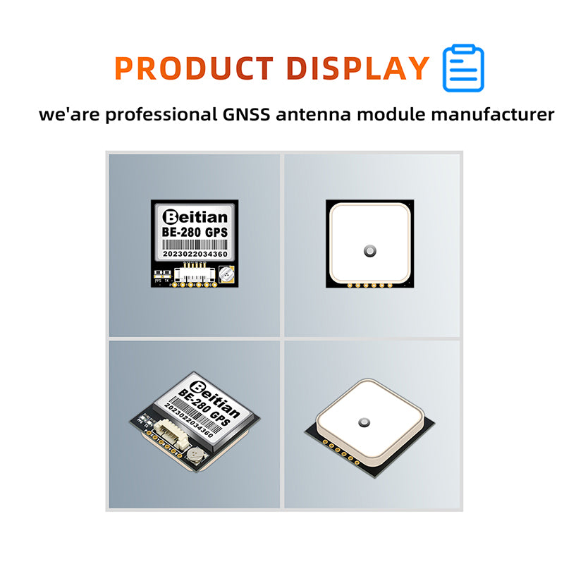 Beitian 280 series module with antenna GNSS chip Ultra-low power GNSS receiver for track