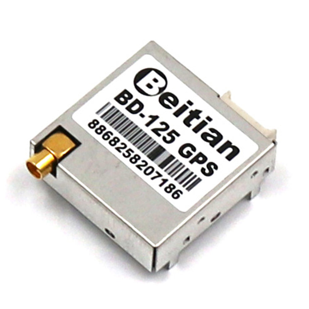Beitian, 25.6mm*25.6mm*7mm RS-232 Level 5.0V IPC Industrial PC 9600bps NMEA-0183 GPS Module W/ external GPS Antenna 1Hz BS-125 BS-125B BN-125 BN-125B