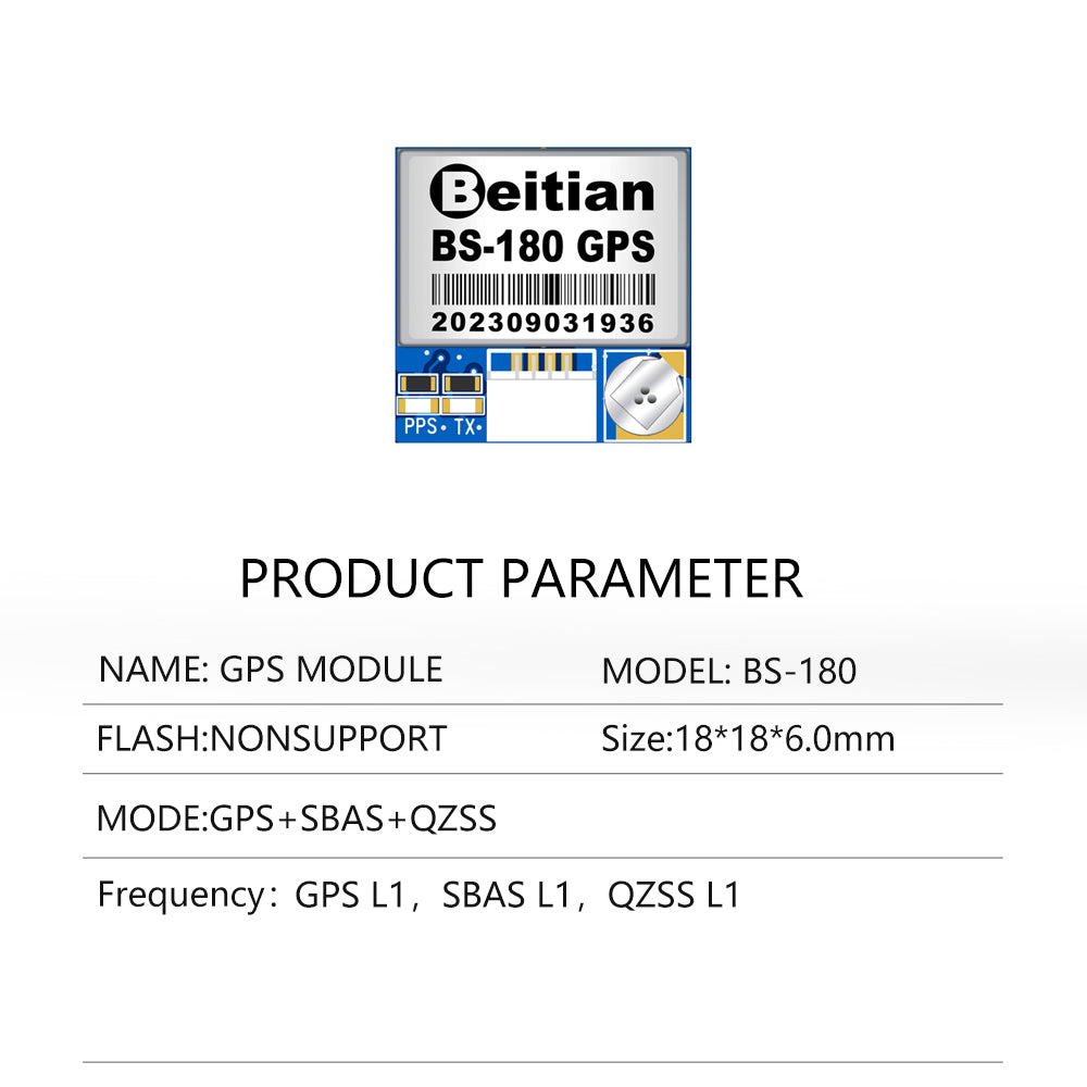 Beitian G-MOUSE supports UAV aircraft GPS module Seventh and eighth generation modules